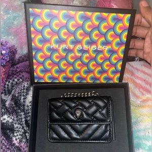 Mini black Kurt Geiger Purse